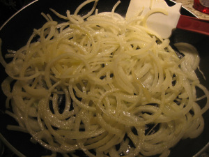 Caramelized Onions - Before