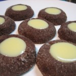 Chocolate Mint Thumbprints