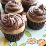 Chocolate Churro Cupcakes