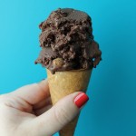 Chocolate Peanut Butter Ice Cream + A Very Smitten Birthday Dinner