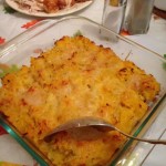 Butternut Squash Gratin, Savoury Bacon Biscuits + Thanksgiving 2013