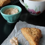 Sweet Potato Scones with Cinnamon Maple Butter