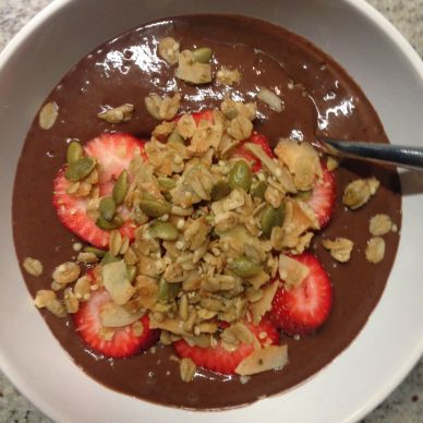 31. Chocolate Dreams Protein Smoothie Bowl
