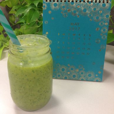 36. Green Matcha Mango Ginger Smoothie