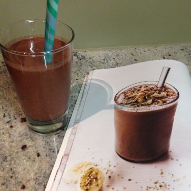 Salted Chocolate Hemp Smoothie