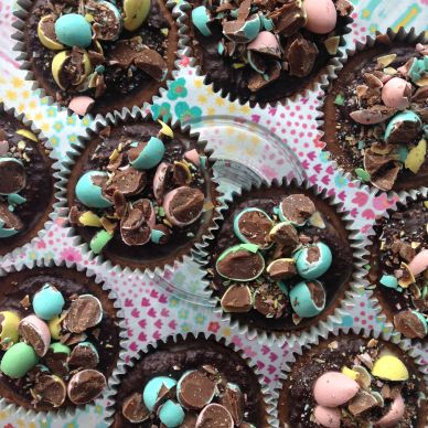 Mini Egg Cheesecakes