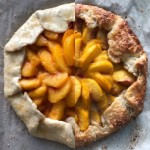 Bourbon Honey Peach Galette